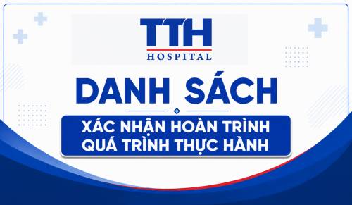 Danh sách xác nhận hoàn thành thực hành khám bệnh, chữa bệnh 17-08-2026